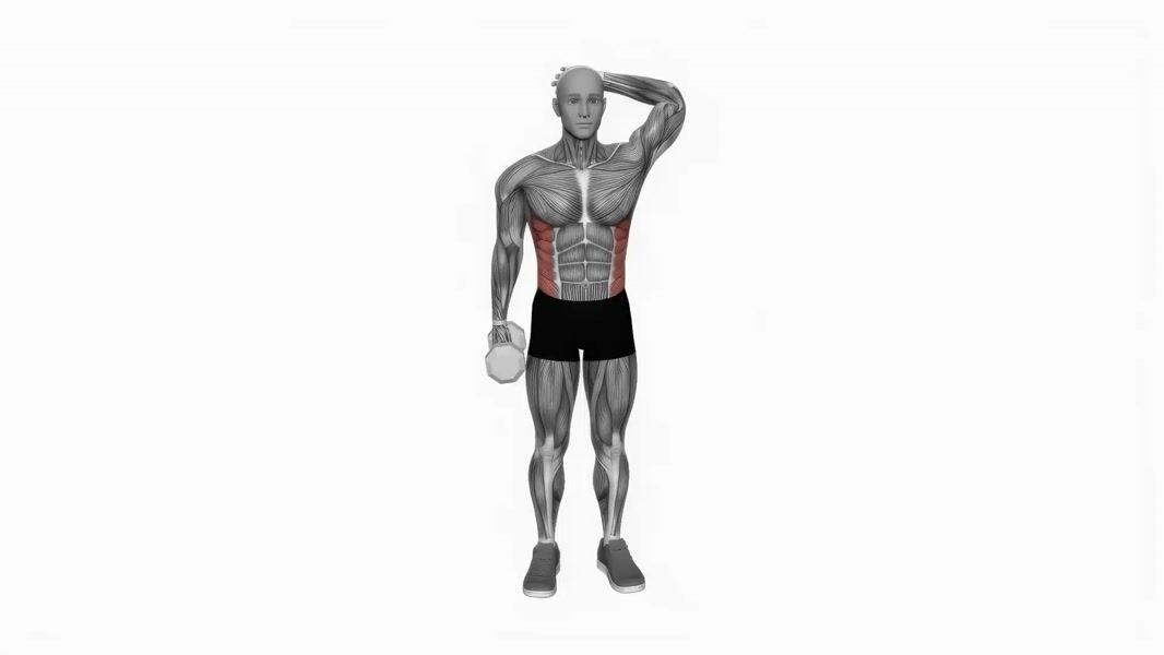 Dumbbell Side Bend exercise