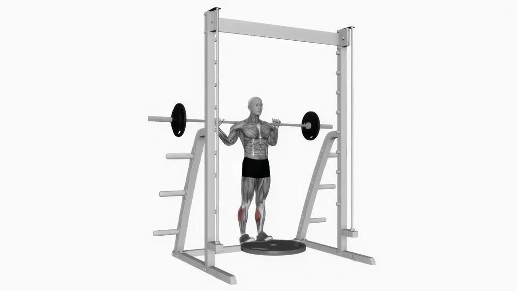 Barbell Standing Calf Raise exercise